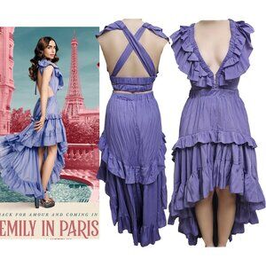 Emily in Paris Women's Purple Dress